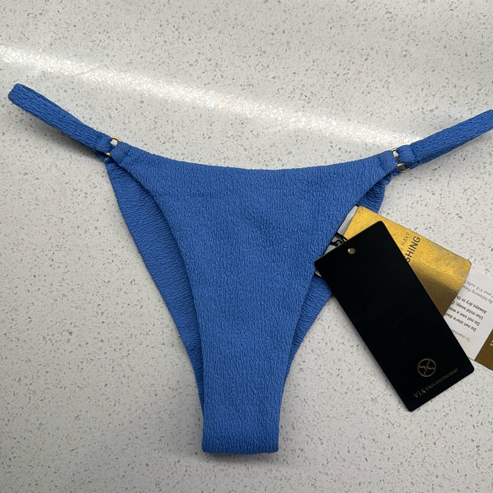 Vix Swimwear Rafa bottom bikini in periwinkle size small